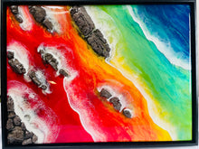 Load image into Gallery viewer, Rainbow Ocean Wall Art (Set of 2)