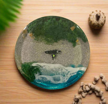 Load image into Gallery viewer, Motorcylist Chillin’ Beach side Coaster
