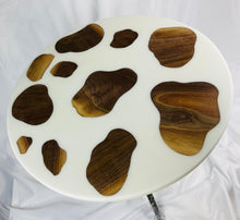 Load image into Gallery viewer, 24” Moo Round Black Walnut Table