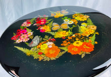 Load image into Gallery viewer, 18” Orange Wildflower Flutter Table