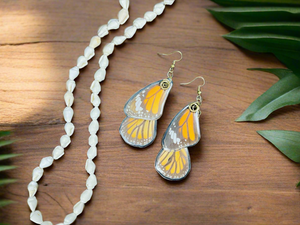 🦋 Monarch Butterfly Earrings