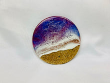 Load image into Gallery viewer, Sunset Sand Ocean Coasters (Set of 4)