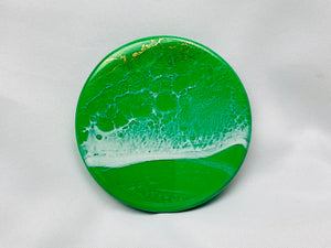 Green Ocean Coasters (Set of 4)