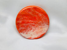 Load image into Gallery viewer, Orange Ocean Coasters (Set of 4)