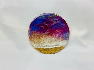 Sunset Sand Ocean Coasters (Set of 4)