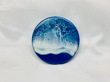 Load image into Gallery viewer, Navy Ocean Coasters (Set of 4)