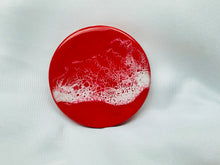 Load image into Gallery viewer, Red Ocean Coasters (Set of 4)