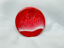 Load image into Gallery viewer, Red Ocean Coasters (Set of 4)