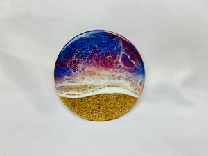 Sunset Sand Ocean Coasters (Set of 4)