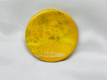 Load image into Gallery viewer, Yellow Ocean Coasters (Set of 4)