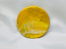 Load image into Gallery viewer, Yellow Ocean Coasters (Set of 4)