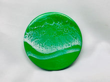 Load image into Gallery viewer, Green Ocean Coasters (Set of 4)